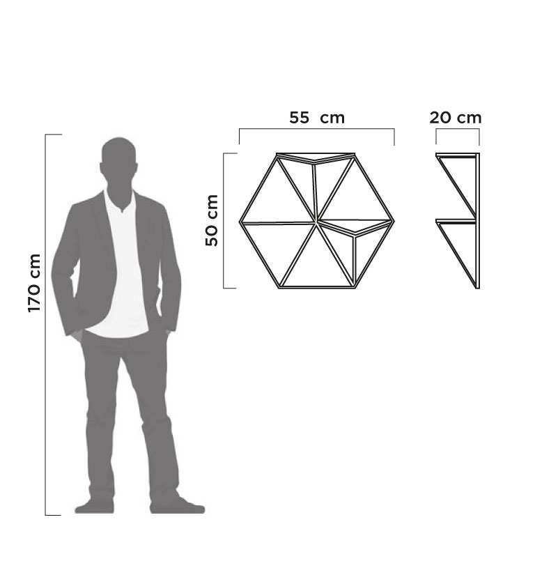 ESTANTE--EXA-DIMENSIONES