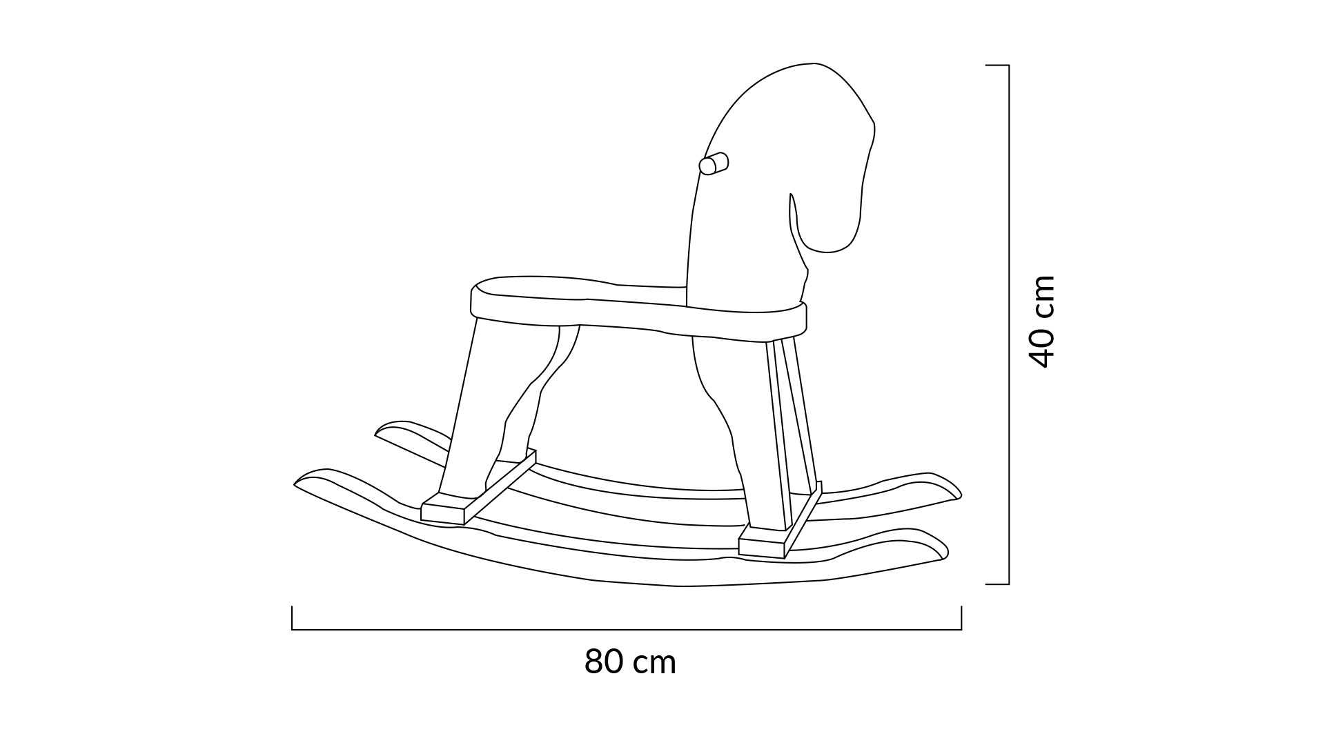 caballito-balancin-outline